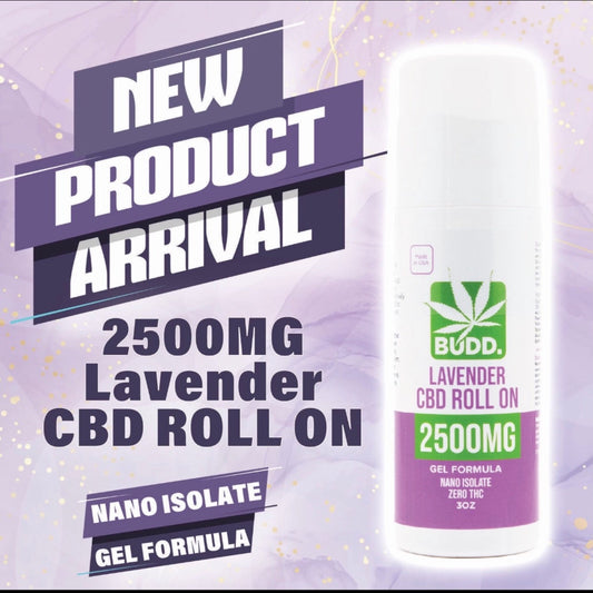 Budd. Nano Amplified Lavender Roll On 2,500mg [C-B-RO-2500]