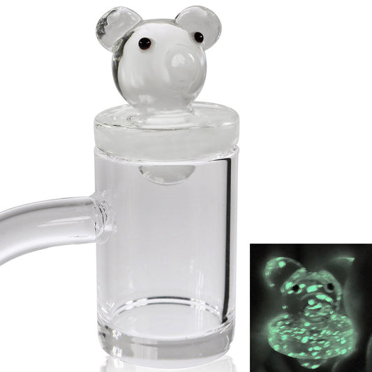25mm Glow-in-the-Dark Pig Carb Cap [CC-G-39]