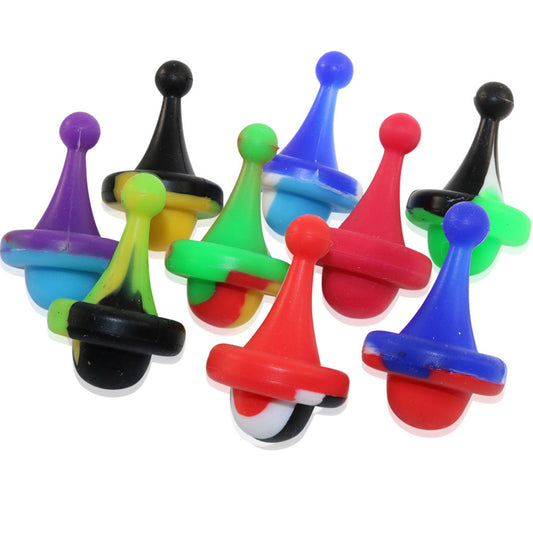 25mm Silicone Carb Cap - Assorted Colors [CC-S-2B]