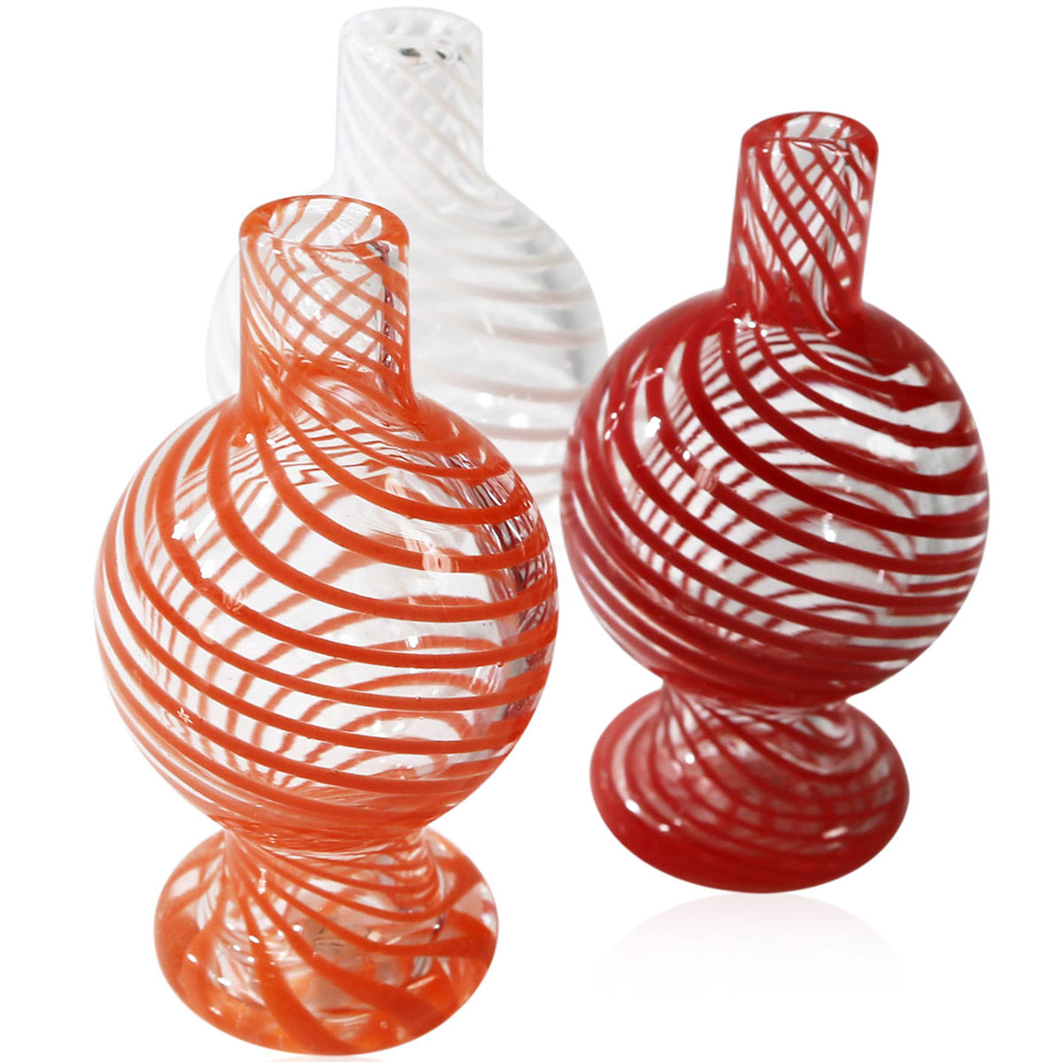 28mm Bubble Style Spun Carb Cap - Assorted Colors [CC-G-30]