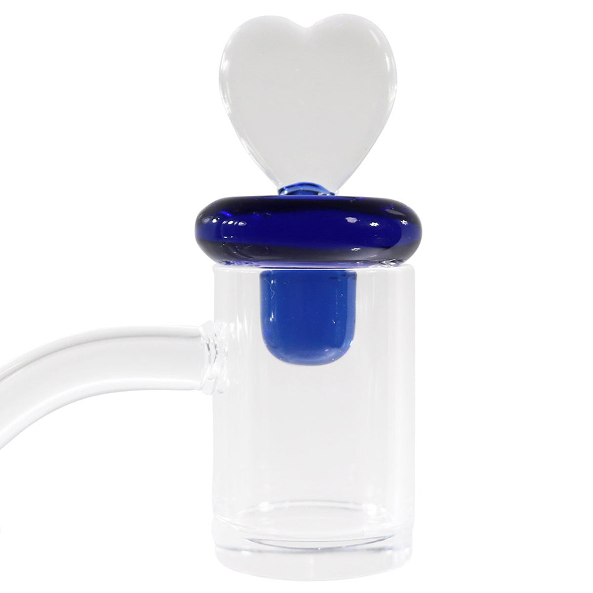 27.5mm Heart Shaped Carb Cap - Assorted Colors [CC-G-42]