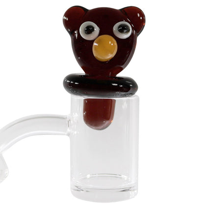 27.5mm Bear Carb Cap - Assorted Colors  [CC-G-44]