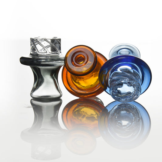 30mm Cyclone Riptide Turbine Spinner Carb Cap - Assorted Colors [CC-G-12C]