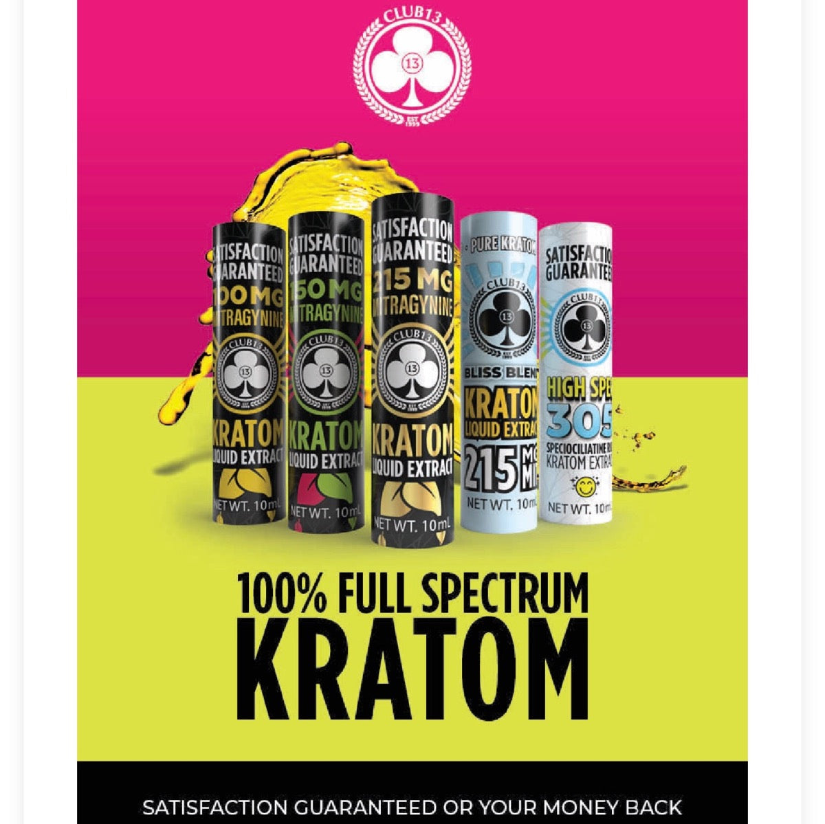 CLUB13 - Complete Line - New Lower Price! - 10ml Shots [K-C13]