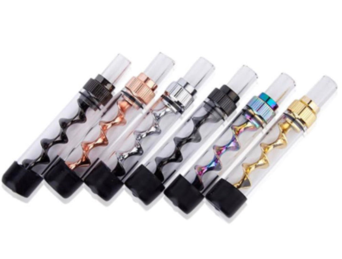 V12 Twisty Glass Blunt - Three Styles & Each Comes In 6 Colors [TWISTY]