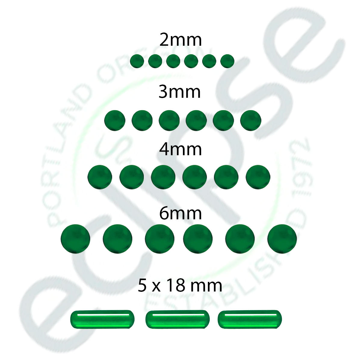 Lab Grown Emerald Terp Pearls & Pills (4 Sizes)***NEW 2MM - NOW 5 SIZES*** [QTP-E]