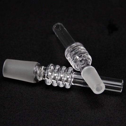 Quartz Nectar Collector Tips - 10mm, 14mm, or 18mm - Style A [NC-TIP-Q10A, Q14A & Q18A]