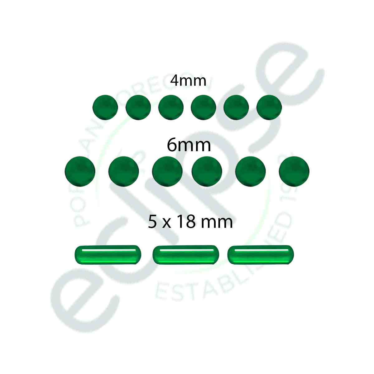 Lab Grown Emerald Terp Pearls & Pills (3 Sizes) [QTP-E]