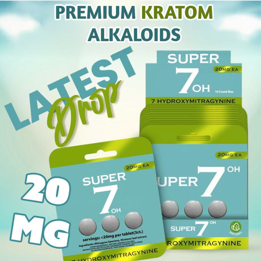 SUPER 7-OH - Below Wholesale – 3 Ct. 20mg Tab’s [K-S7-3C]