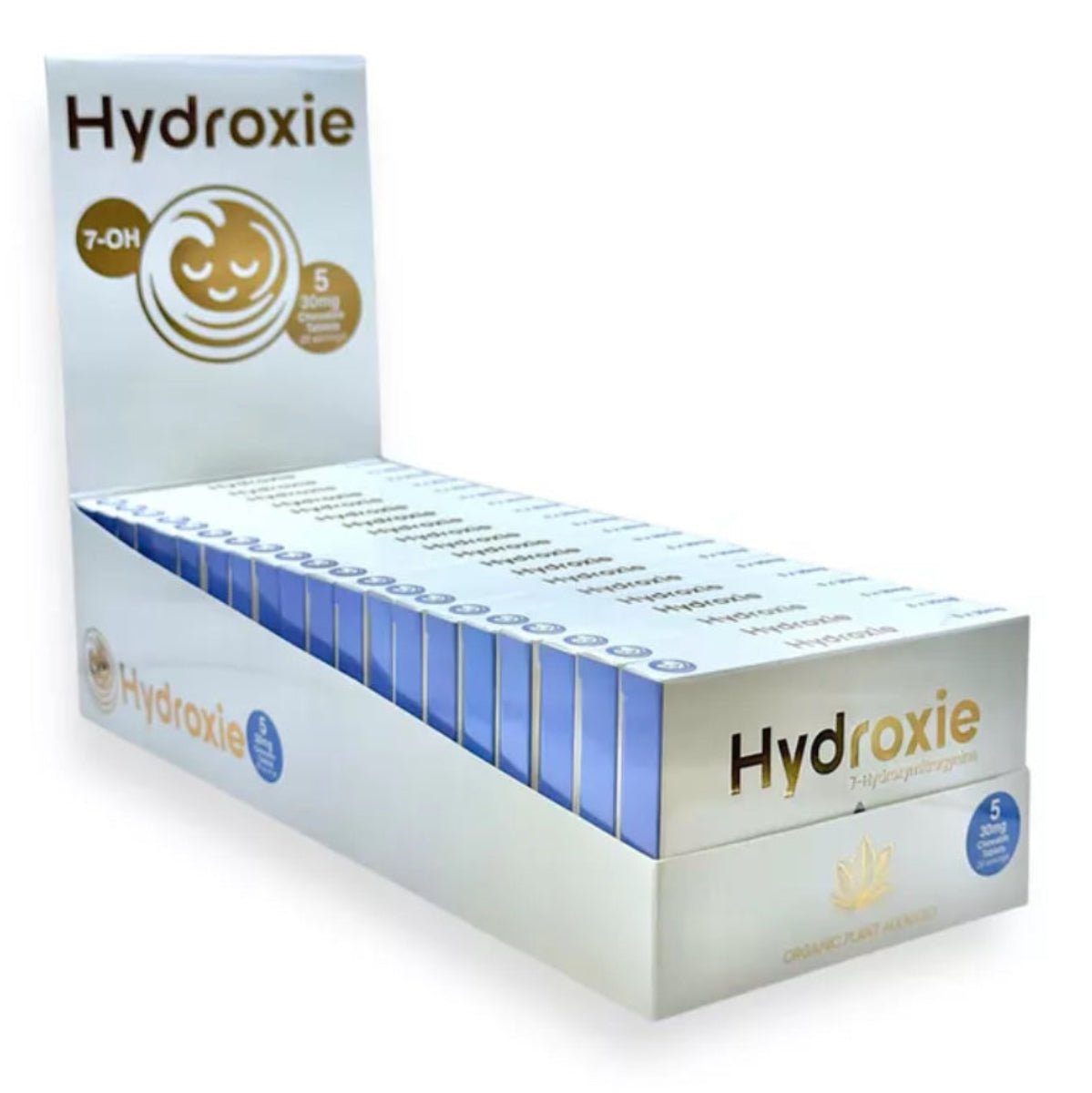 Hydroxie Extra Strong 30mg 7-OH Instant Release – 5  & NEW 10 Ct 30mg Tab’s  [K-H7X-Gold]