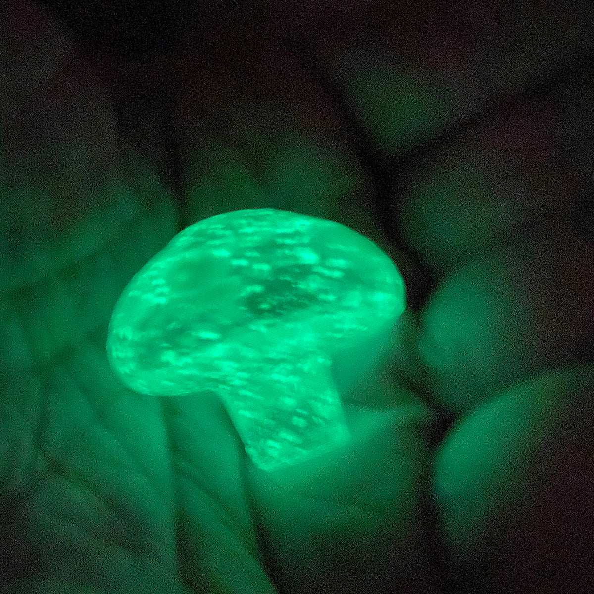 30mm Glow-in-the-Dark Mushroom Carb Cap - Assorted Colors [CC-G-46]