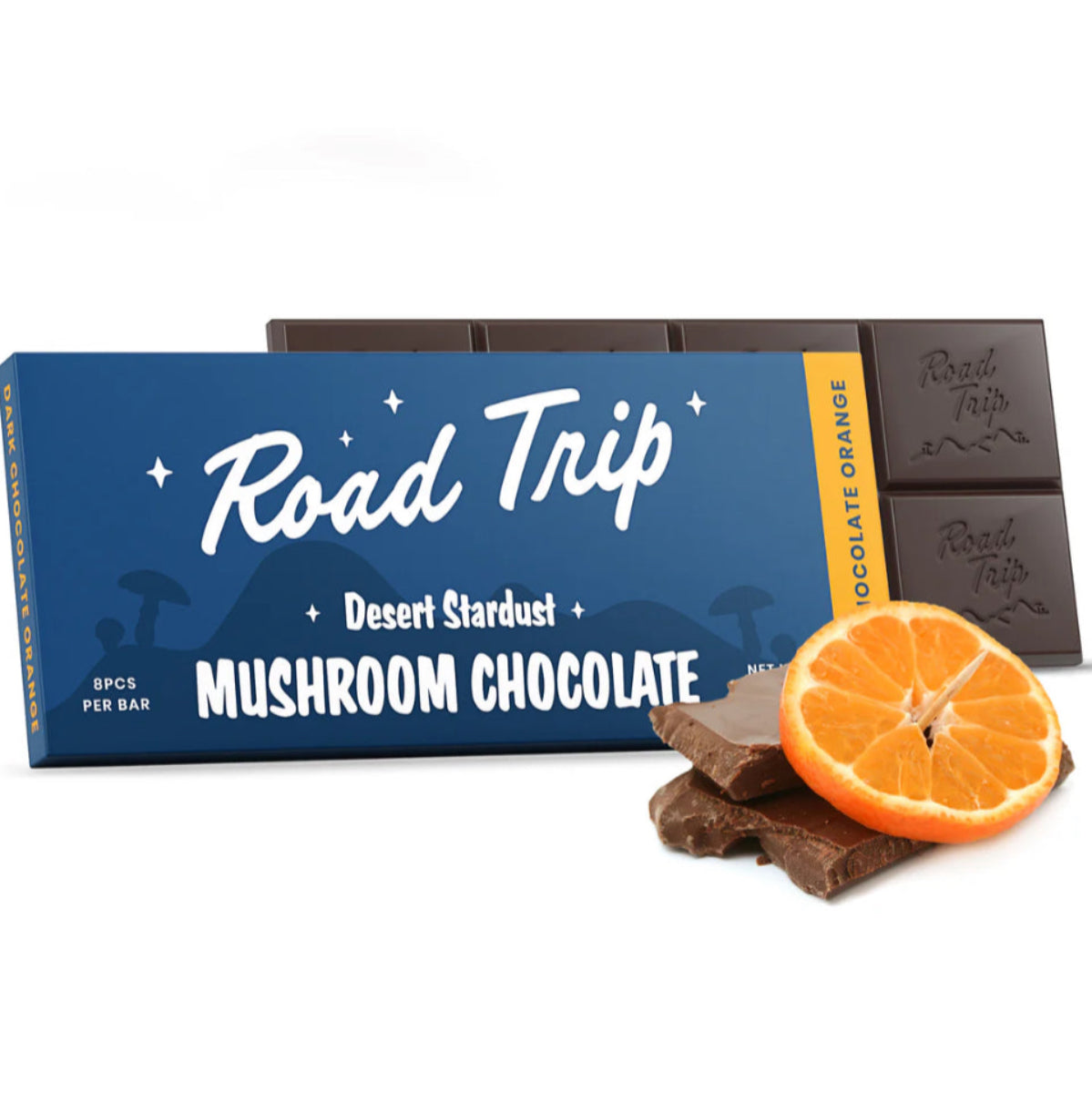 Road Trip Extra Strength Magic Mushroom Chocolates - THC Free - 3 Flavors [C-RT-C]
