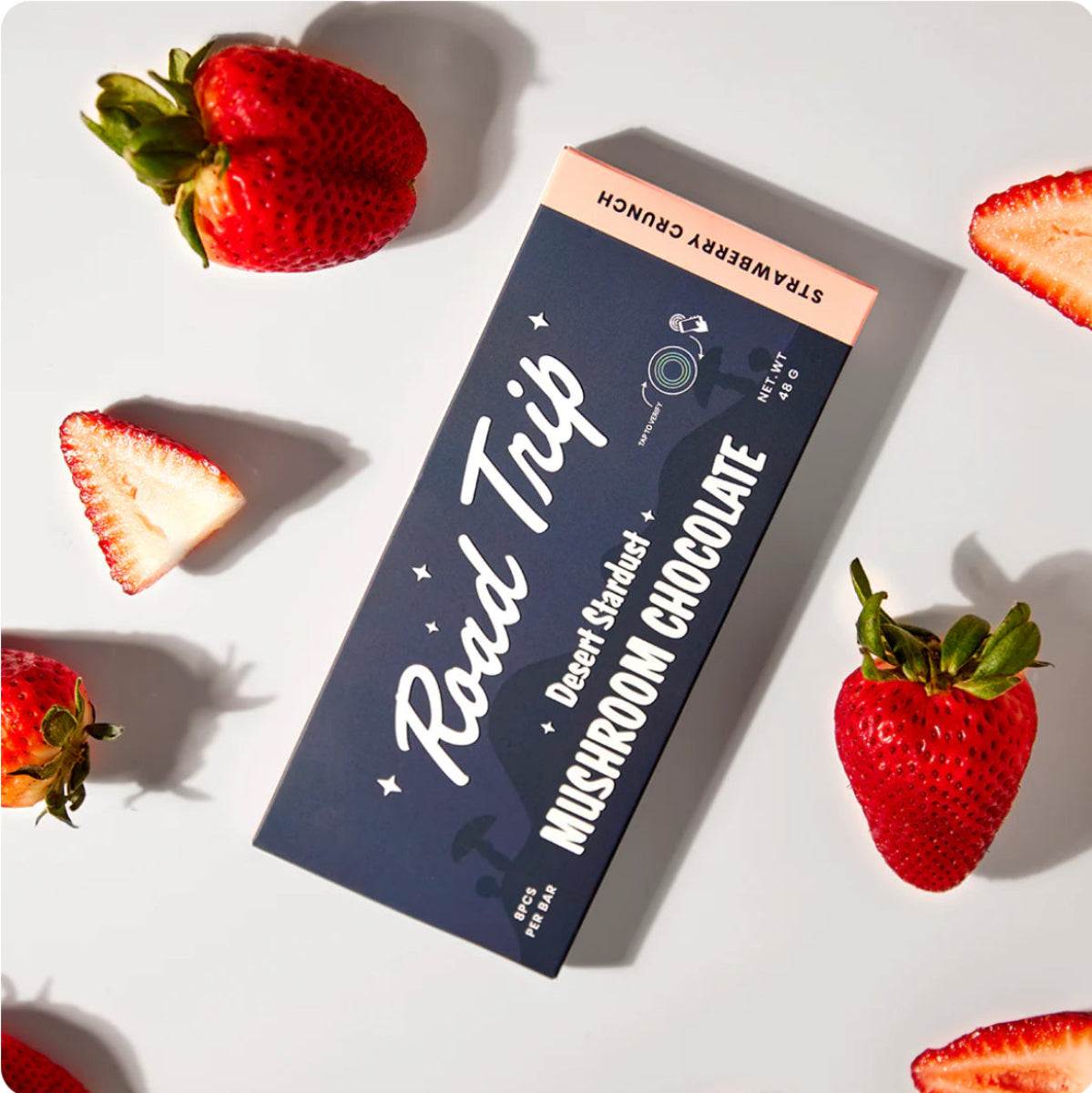 Road Trip Extra Strength Magic Mushroom Chocolates - THC Free - 3 Flavors [C-RT-C]