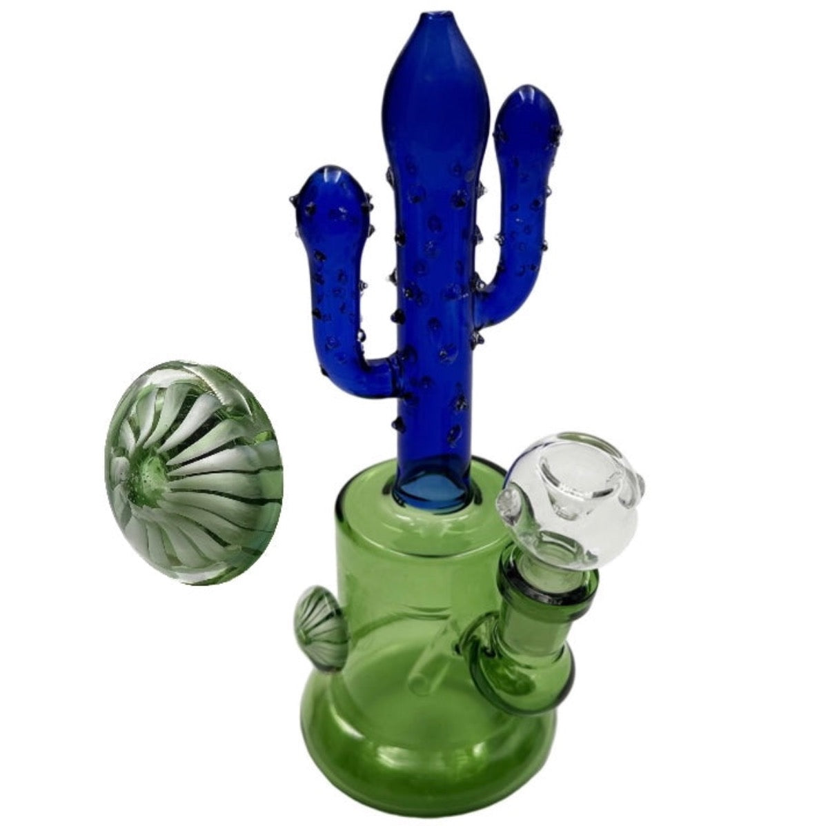 8" Banger Hanger Cactus w/ Flower Accent - Assorted Colors [WP-G-255]