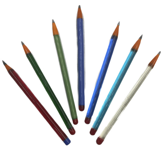5.25” Glass Pencil Dab Tool - 10 Pieces ($1.49/ea.) - Assorted Colors [DAB-G-35]