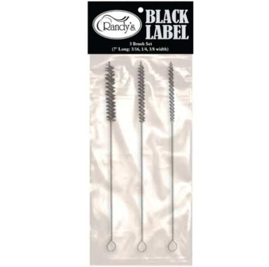 Randy's 3 Brush Set - Individually Packaged - Ready For Display [R-B-3]