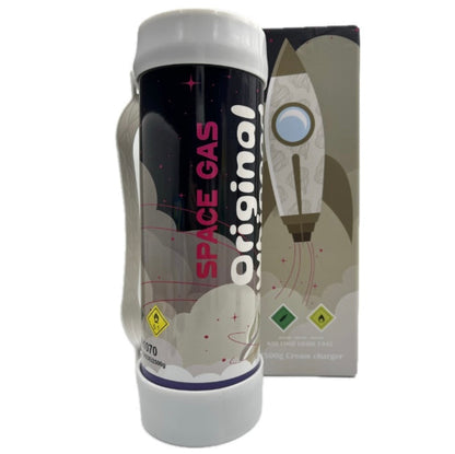 Space Gas N2O - European Organic - 750g, 2,500g & 4,000g Cylinders - Plain or Flavored ***Will Call/Delivery*** [WC-SG]
