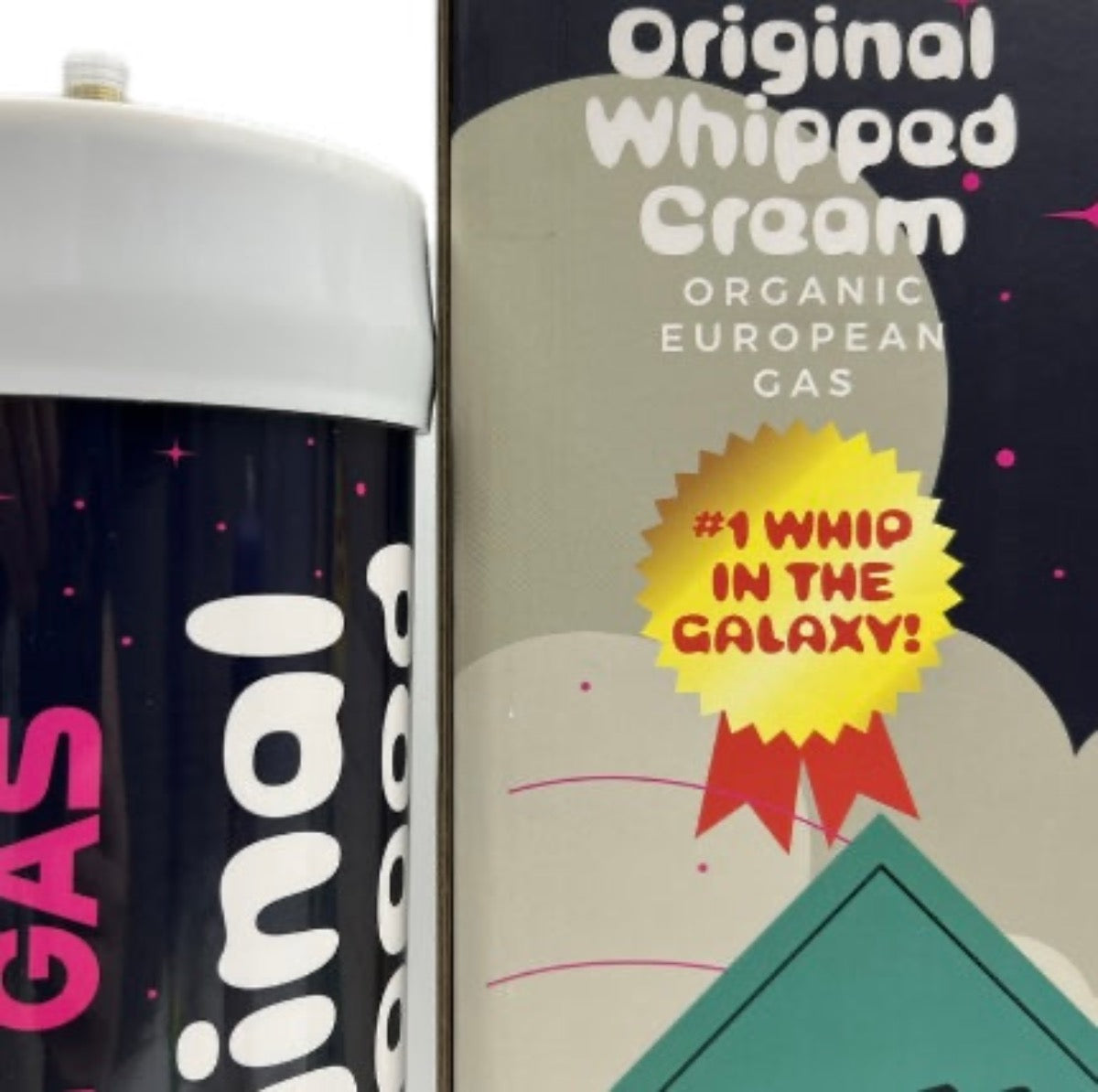 Space Gas N2O - European Organic - 750g, 2,500g & 4,000g Cylinders - Plain or Flavored ***Will Call/Delivery*** [WC-SG]