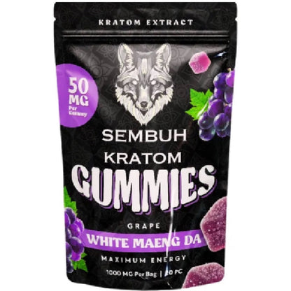 SEMBUH Extra Potent 1,000mg Gummies - New & Improved - White, Red & Green [K-SG]