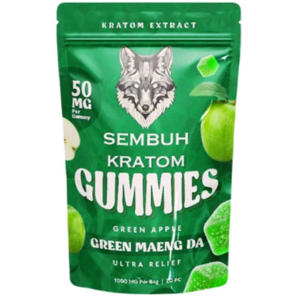 SEMBUH Extra Potent 1,000mg Gummies - New & Improved - White, Red & Green [K-SG]