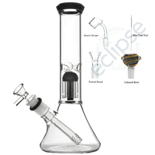 11" Beaker w/ Tree Perc - Assorted Colors [WP-G-171B]