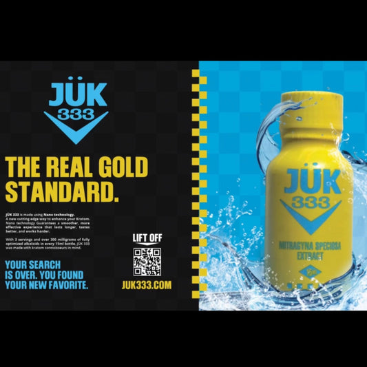 JUK 333 - Our Strongest Kratom Shot - 333mg! From The Makers of SOMA – 15ml Shot [K-JUK-333]
