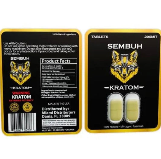 Sembuh’s New Extra Potent Extract Tablet – 200MIT  - 400mg [K-SEMBUH-400-Tab]