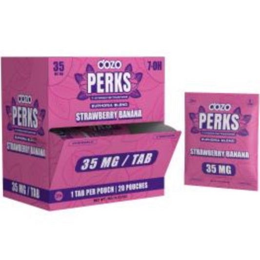 DOZO PERKS Rapid-Release 7-OH - One 35mg Tab - 3 Flavors [K-DP-1C]