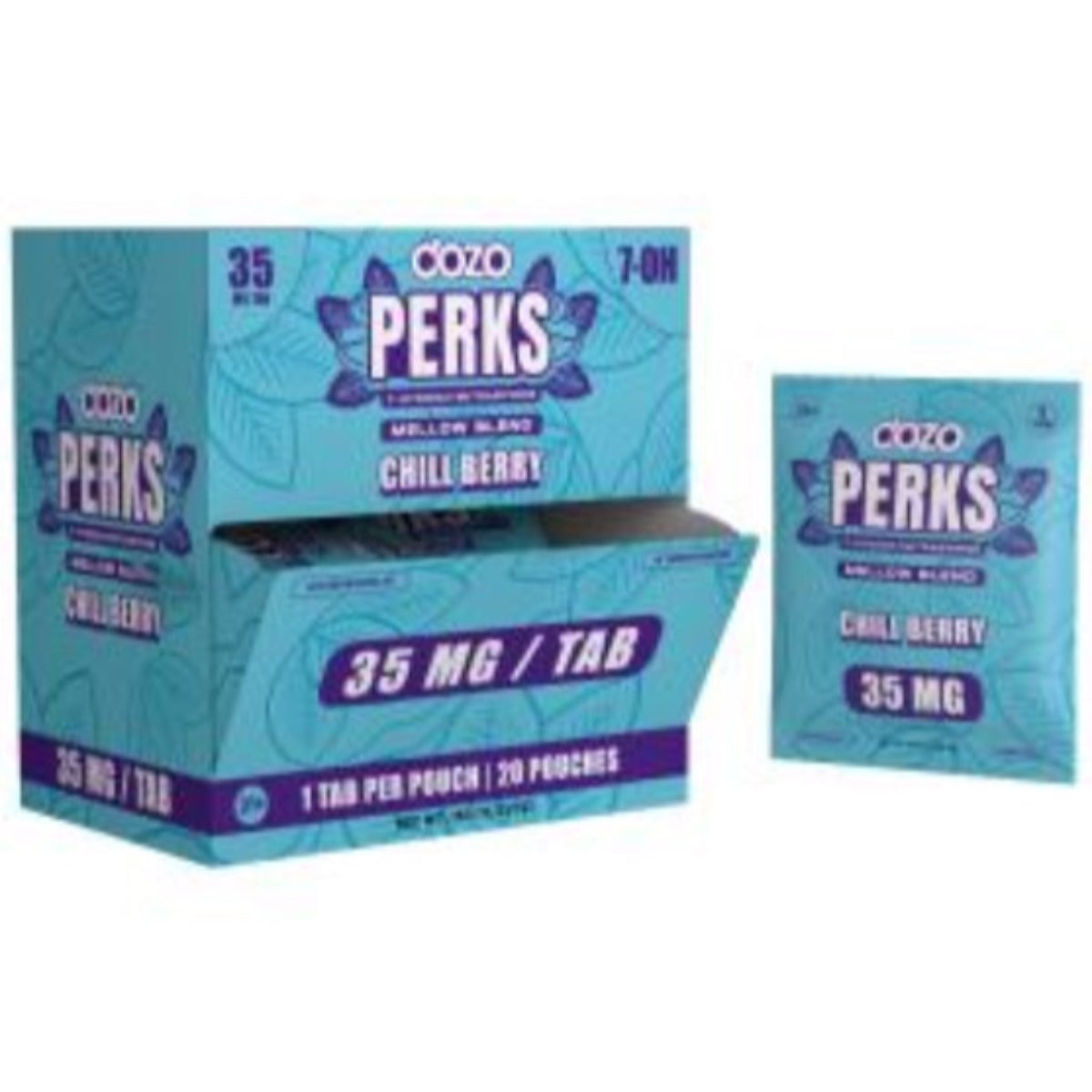 DOZO PERKS Rapid-Release 7-OH - One 35mg Tab - 3 Flavors [K-DP-1C]