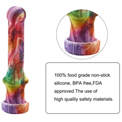 7.5" Sil. Nectar Collector Straw w/ 14mm Nail & Dab Dish - Now Over 20 Prints! [NC-S-7B]