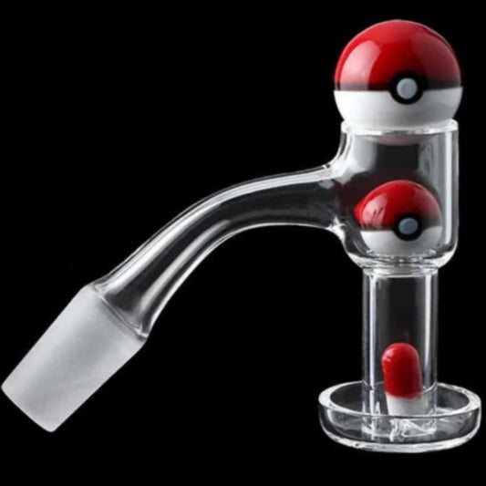 3-Piece Ball & Pill Terp Slurper Accessory Set - Red/White [TSV-S14B] or Assorted Colors [TSV-S14A]