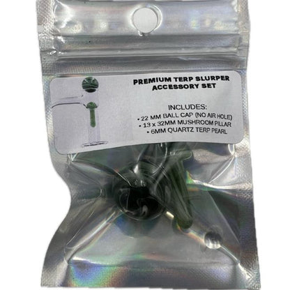 Mushroom Pillar Terp Slurper Set - Assorted Colors [TSV-S25]