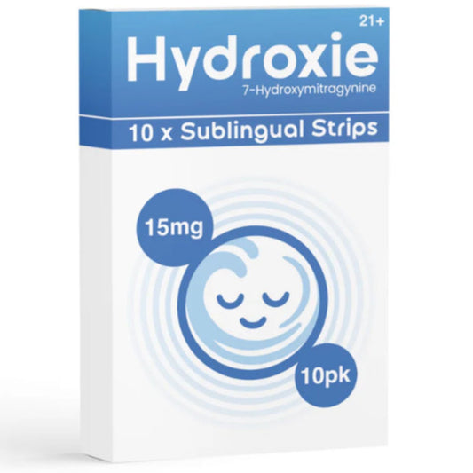 Hydroxie's 7-OH Sublingual Strips – 5 or 10 x 15mg Strips [K-H7-SS-Blue]