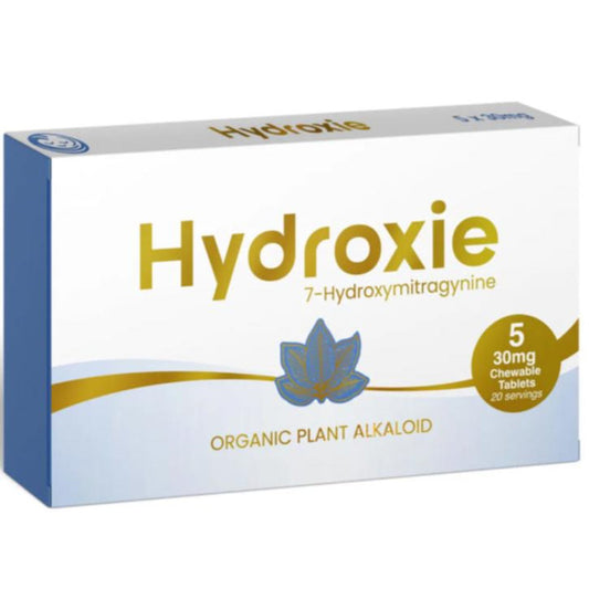 Hydroxie Extra Strong 30mg 7-OH Instant Release – 5  & NEW 10 Ct 30mg Tab’s  [K-H7X-Gold]