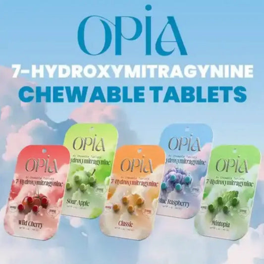 Opia 7-Hydroxymitragynine 20mg Tabs - 4 Ct - 5 Flavors [K-OPIA]