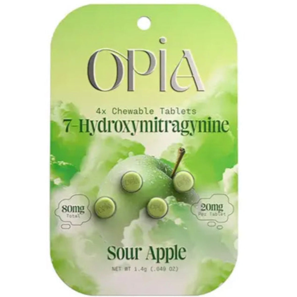 Opia 7-Hydroxymitragynine 20mg Tabs - 4 Ct - 5 Flavors [K-OPIA]