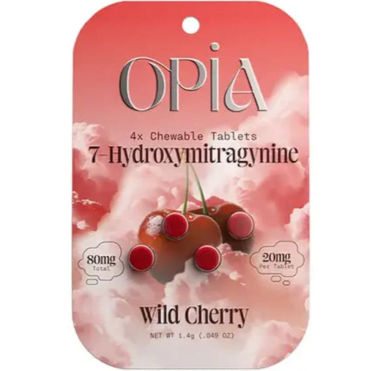 Opia 7-Hydroxymitragynine 20mg Tabs - 4 Ct - 5 Flavors [K-OPIA]