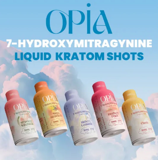 Opia 7-Hydroxymitragynine 30mg Liquid Shot - 5 Flavors [K-OPIA-S]