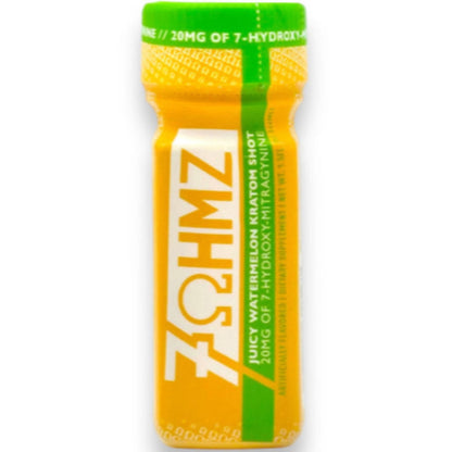 7 Ohmz 7-Hydroxymitragynine - 20mg Instant Formula - Juicy Watermelon Shots [K-7O-S]