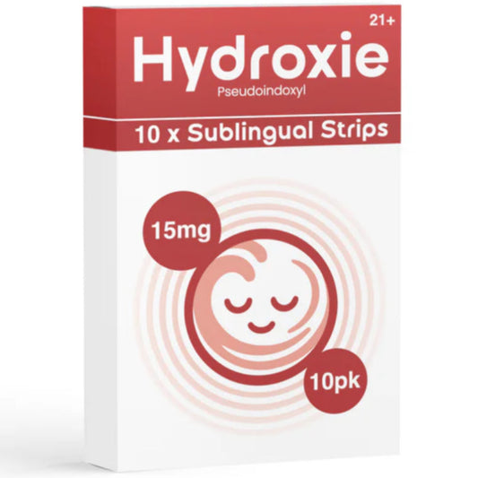 Hydroxie's NEW RED Pseudo Sublingual Strips – 5 or 10 x 15mg Strips [K-HP-SS-Red]