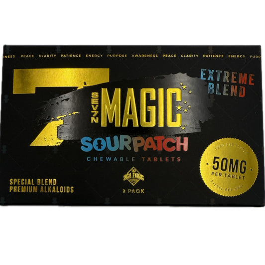 7 Magic 7-OH - Nothing Stronger! - 3 Varieties - Two 50mg Tab’s [K-7M-2C]