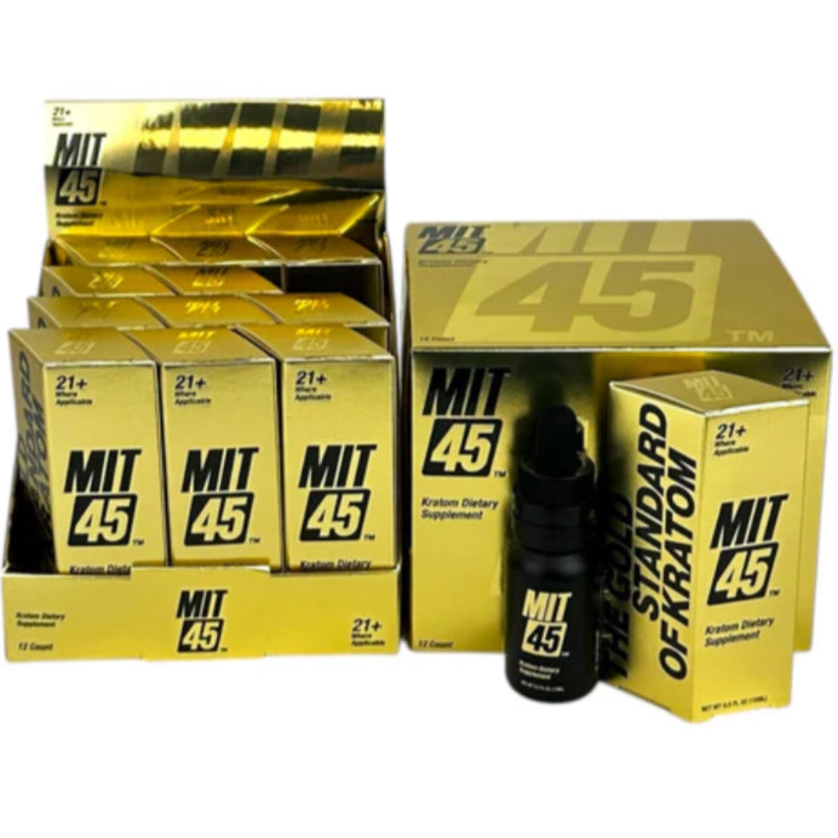 MIT45 Gold - New Stronger Version w/ 5 Servings! 15ml Shot [K-MIT-GS]