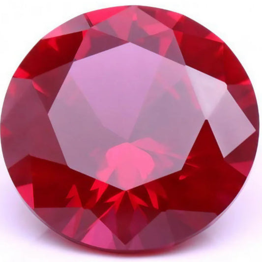 6mm or 10mm Diamond Cut Ruby Terp Pearl Jewels - 6 Ct [QTP-6JR] or 3 Ct [QTP-10JR]