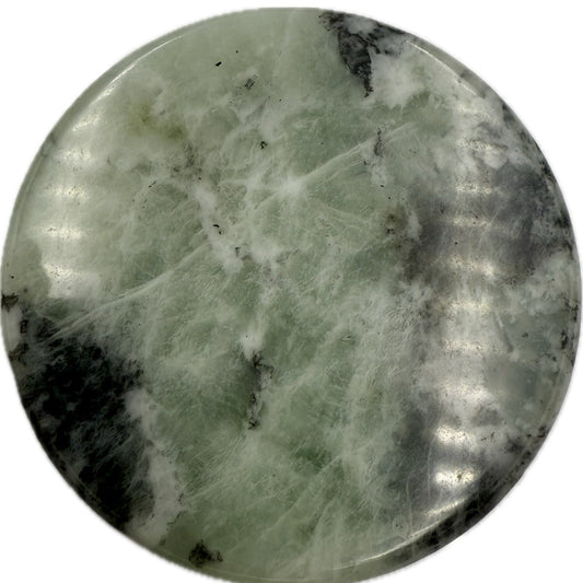 2.3” Large Round Jade Smoke Stone [HP-J-50B]