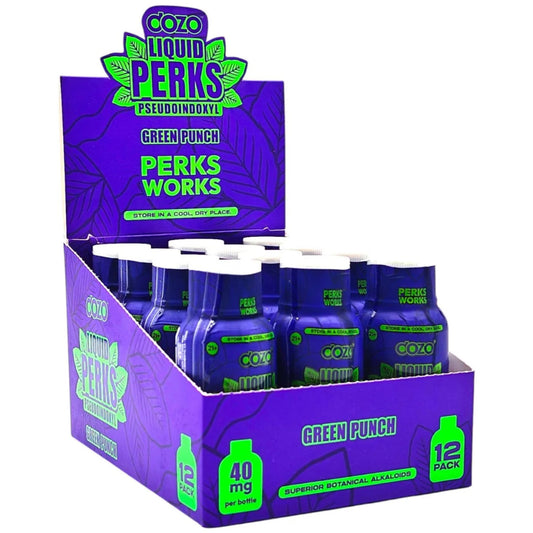 Dozo Liquid Perks - 40mg Pseudo Shot - Green Punch [K-DP-PS]