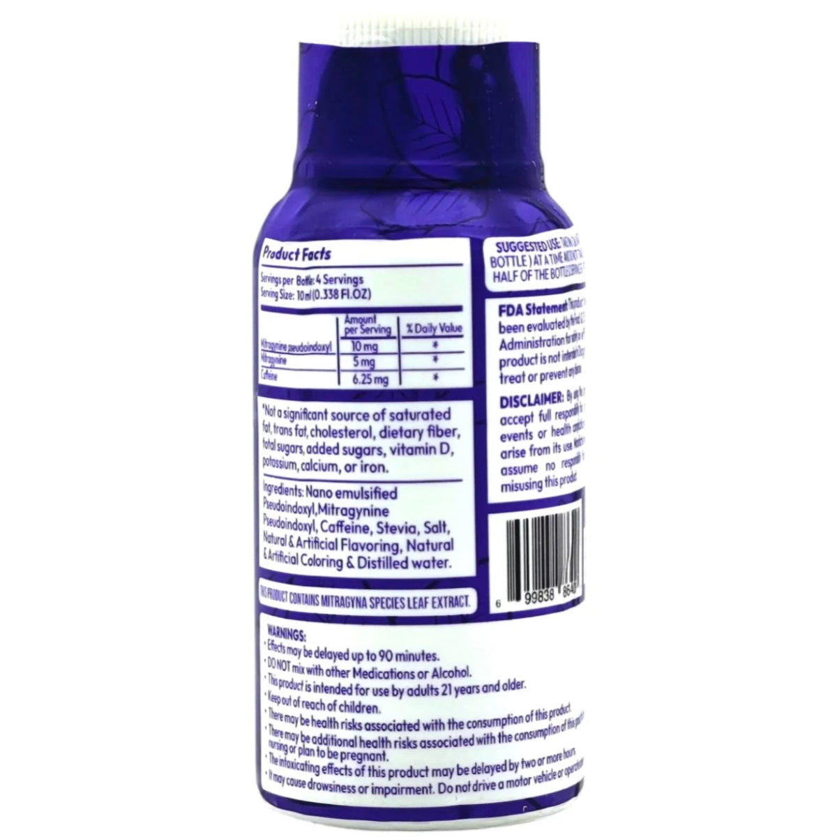 Dozo Liquid Perks - 40mg Pseudo Shot - Green Punch [K-DP-PS]