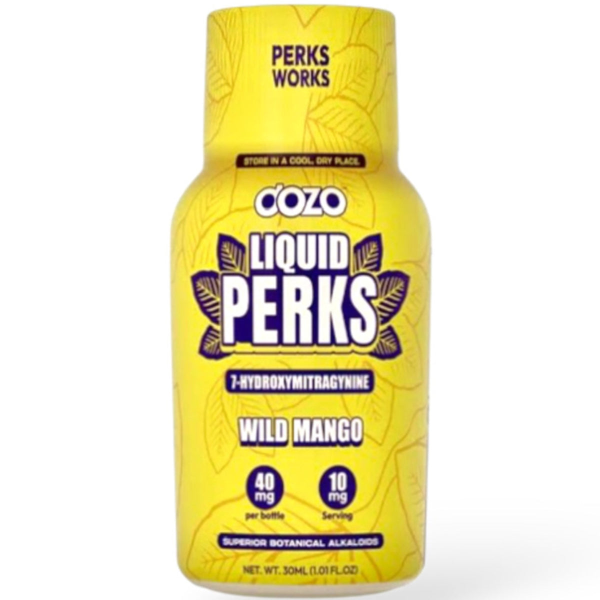 Dozo Liquid Perks - 40mg 7-OH Shot - 3 Varieties [K-DP-7S]