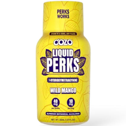 Dozo Liquid Perks - 40mg 7-OH Shot - 3 Varieties [K-DP-7S]