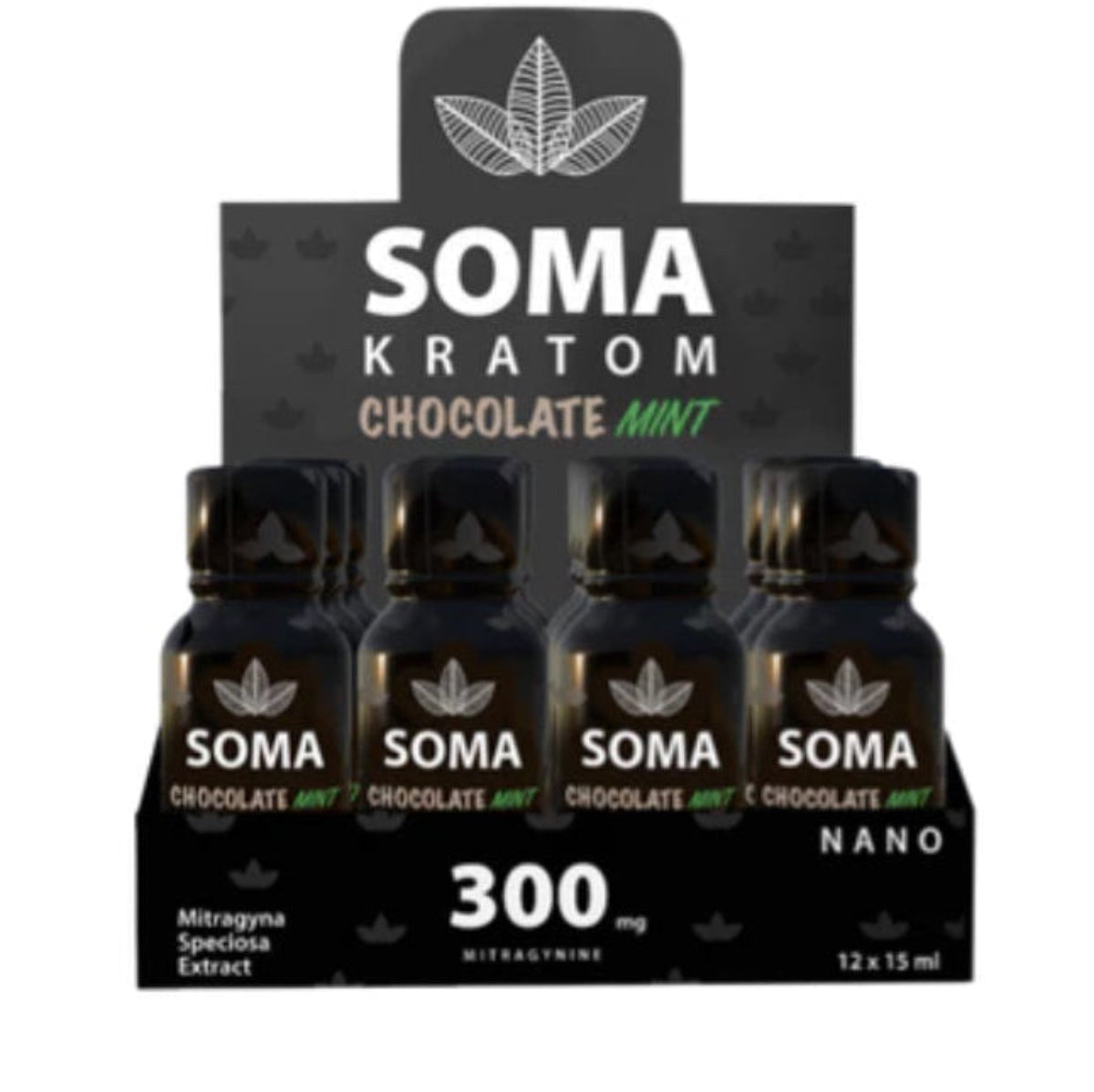 SOMA - Full Line - 100mg, 200mg, 300mg & NEW CHOCOLATE- 15ml Shot [K-SOMA]