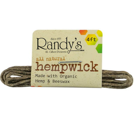 Randy's Hempwick Bundles - Individually Labelled - 2 Sizes [R-HW-BN]